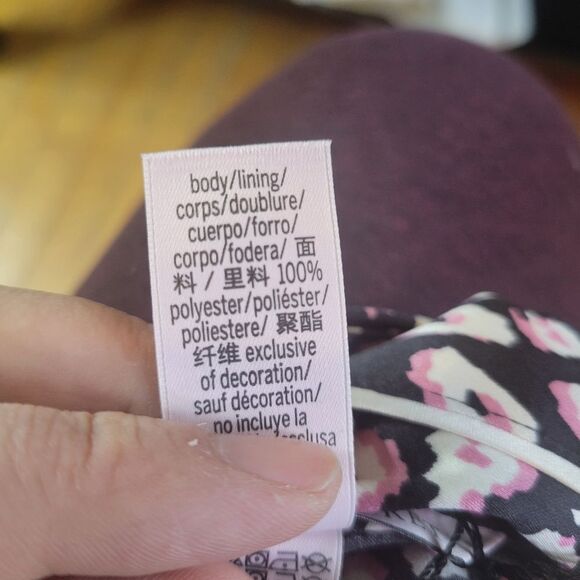 Victoria’s Secret Pijama Top Blouse Long Sleeve Size Medium - Picture 6 of 7